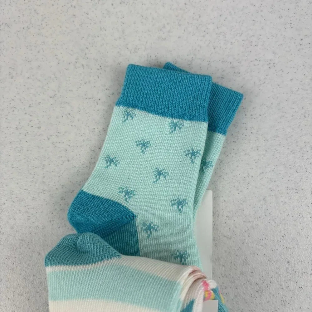Polarn O. Pyret Summer Socks 3-Pack NWT 9-12M